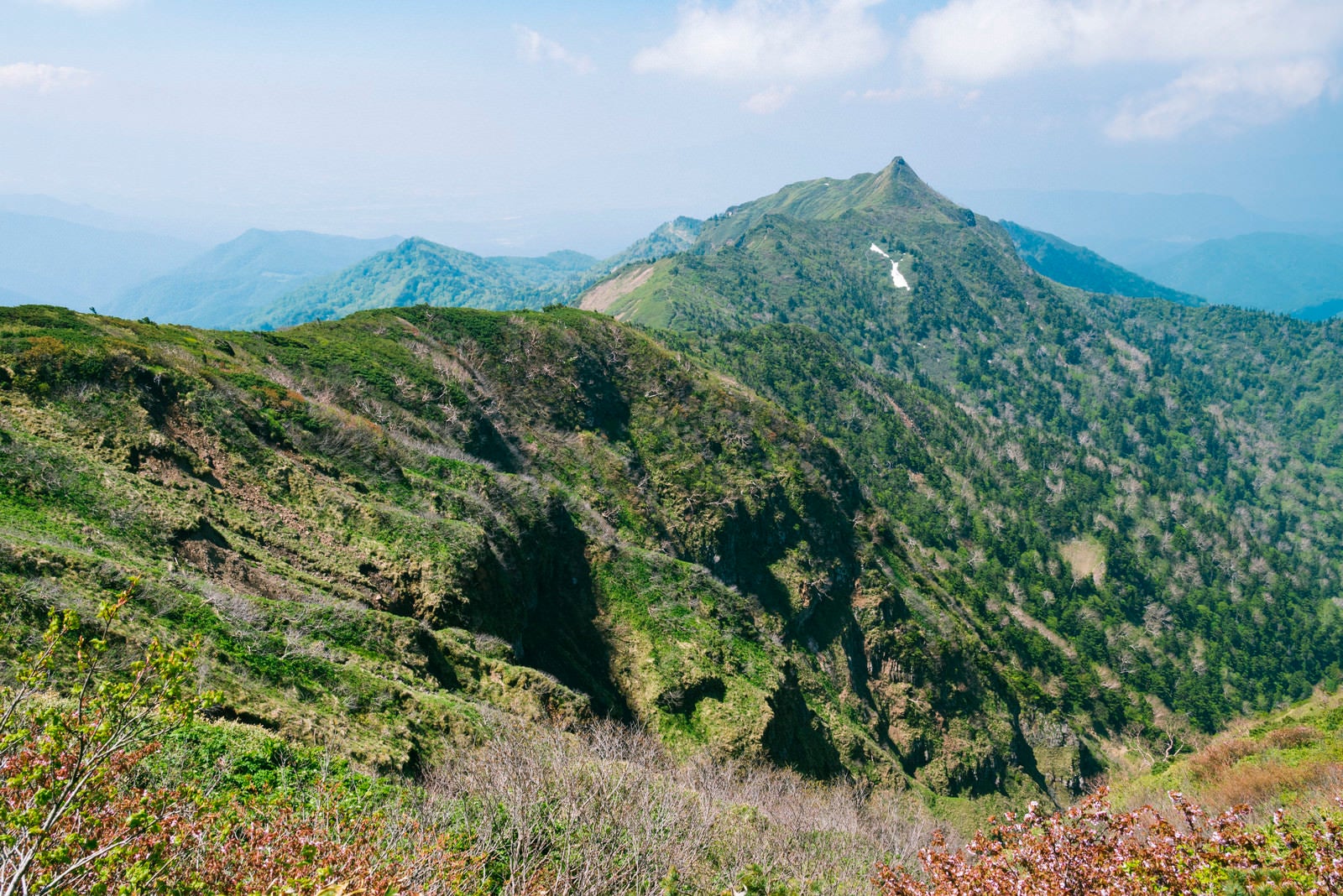 「沖武尊から見る剣ヶ峰」の写真