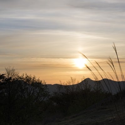 大峰奥駈道から見る朝日の写真