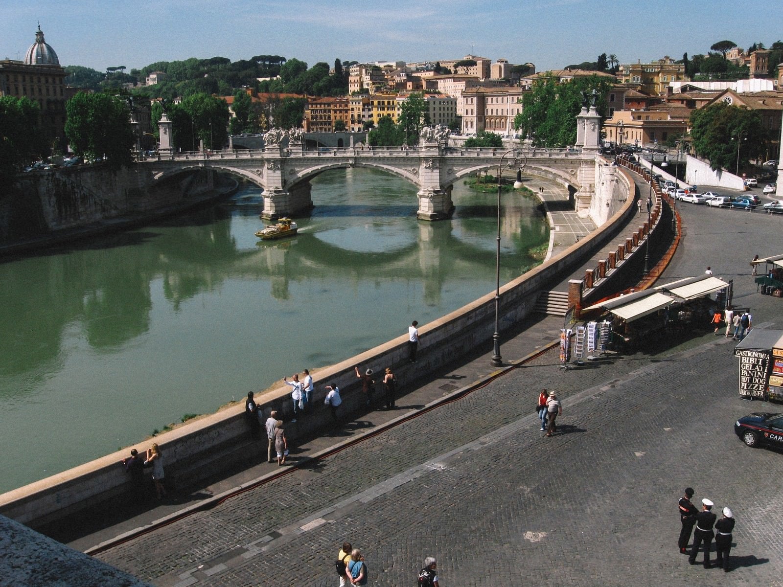 「川と街並み（イタリア）」の写真