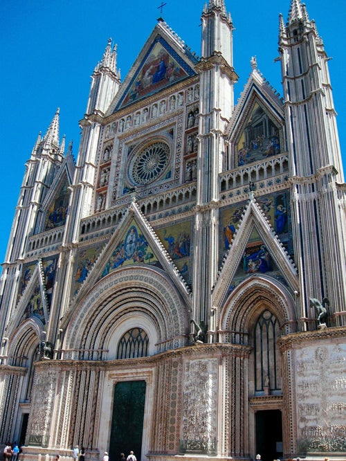 オルヴィエートの大聖堂（イタリア）の写真