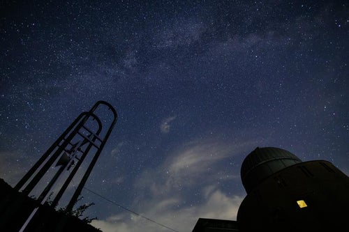 星の村天文台からの天の川観測の写真