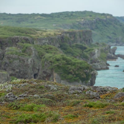 断崖絶壁（宮古島）の写真