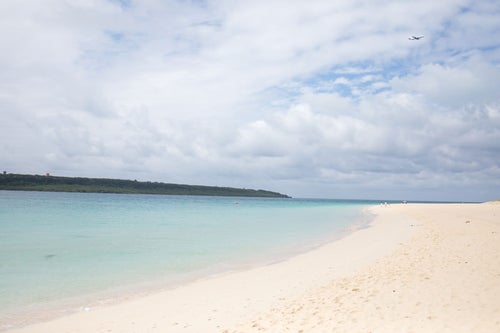 真っ白な前浜ビーチ（宮古島）の写真