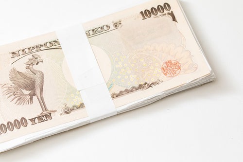 一万円の札束です（笑）の写真