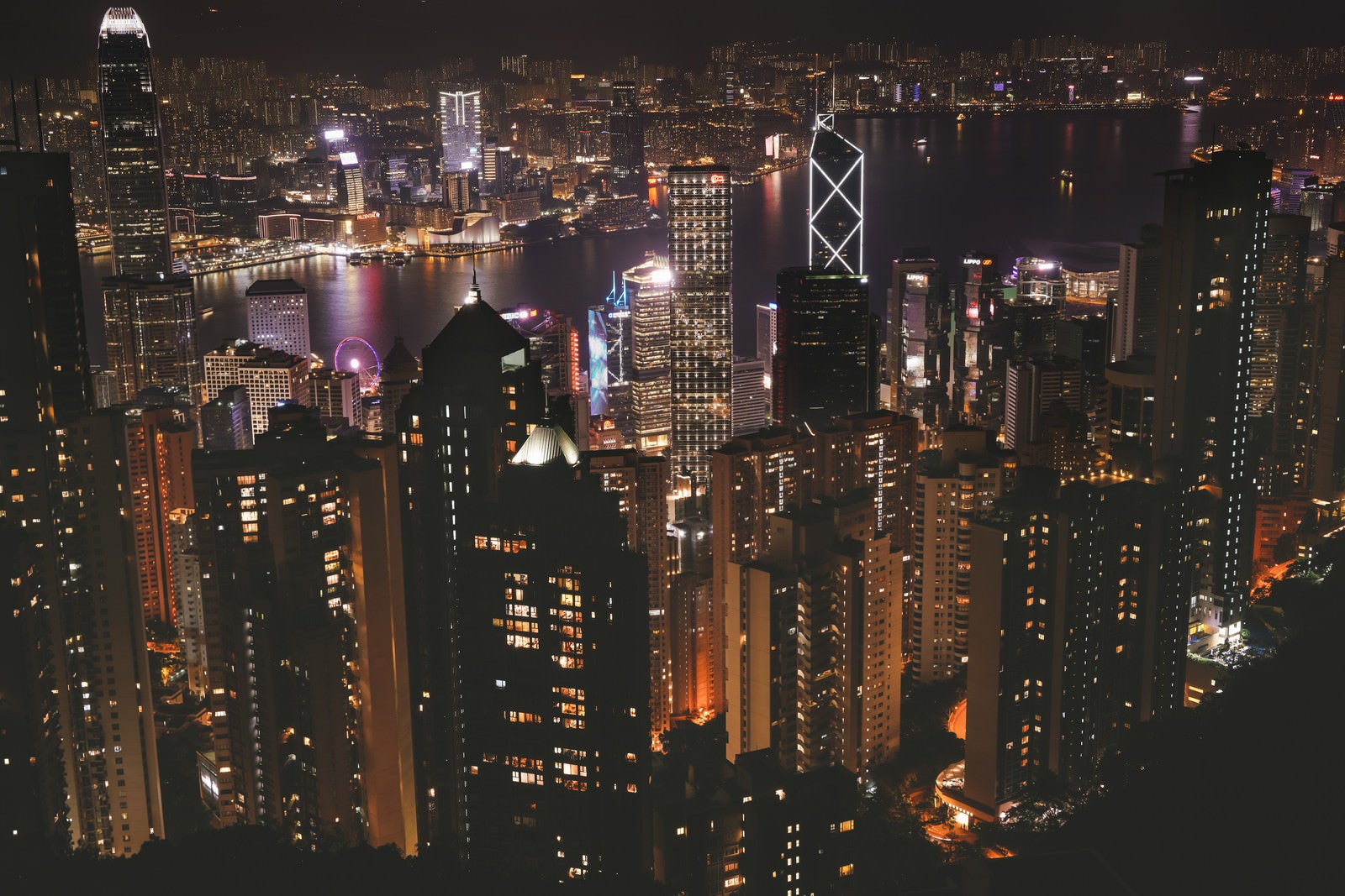 「100万香港ドルの夜景」の写真