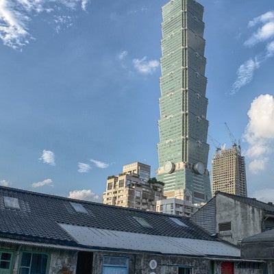 台北101展望台の写真