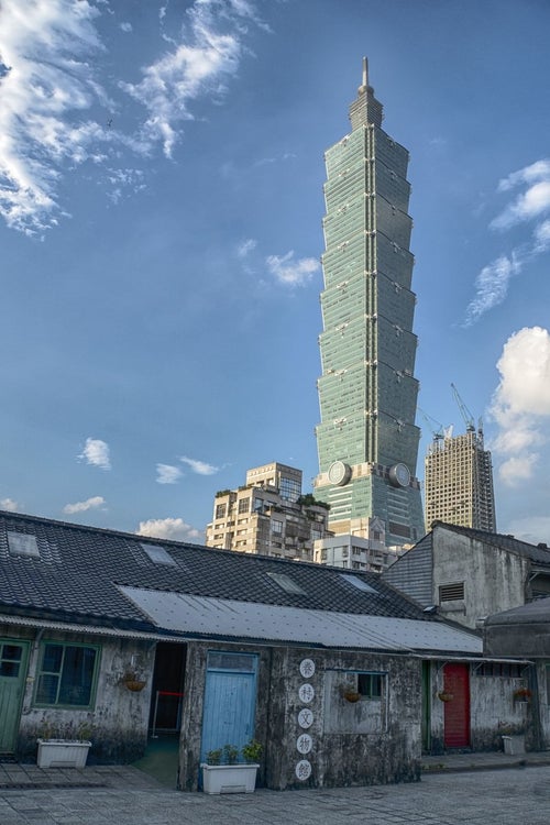 台北101展望台の写真
