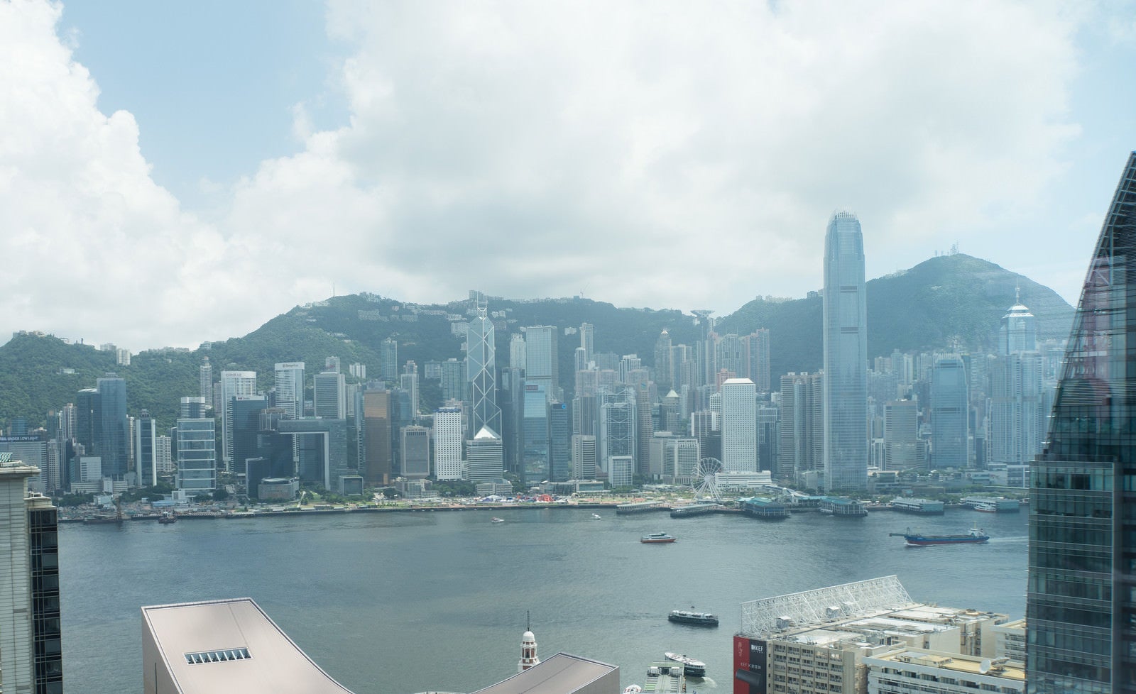 「香港の都市部」の写真