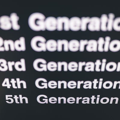 1st Generation ～ 5th Generationの写真