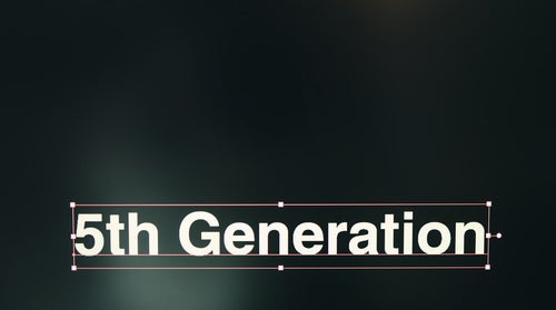 5th Generationをチョイス（第5世代移動通信システム）の写真