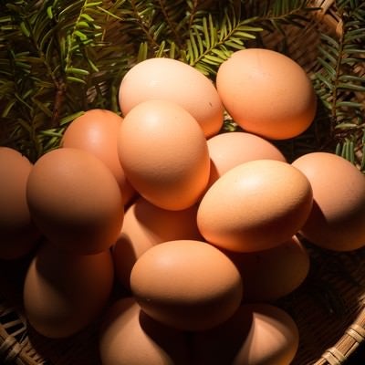 卵かけご飯との相性が最高の「さくらこめたまご（国産）」の写真