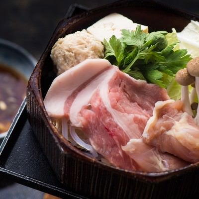 栄太郎のさっぱりと食す豚肉と鶏団子のせいろ蒸しの写真