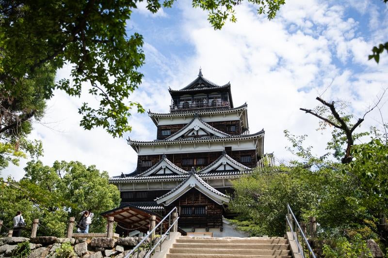 日本の史跡 広島城の過去と未来の写真
