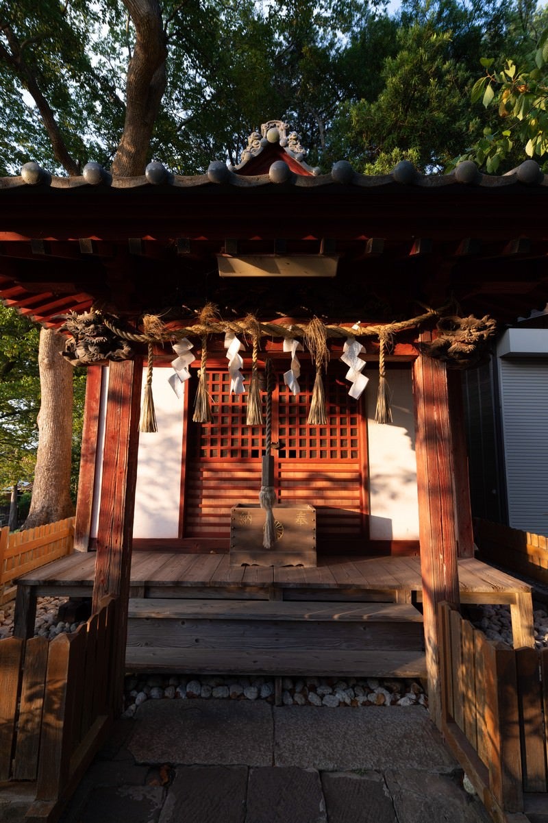 「玉前神社の十二神社（千葉県一宮町）」の写真