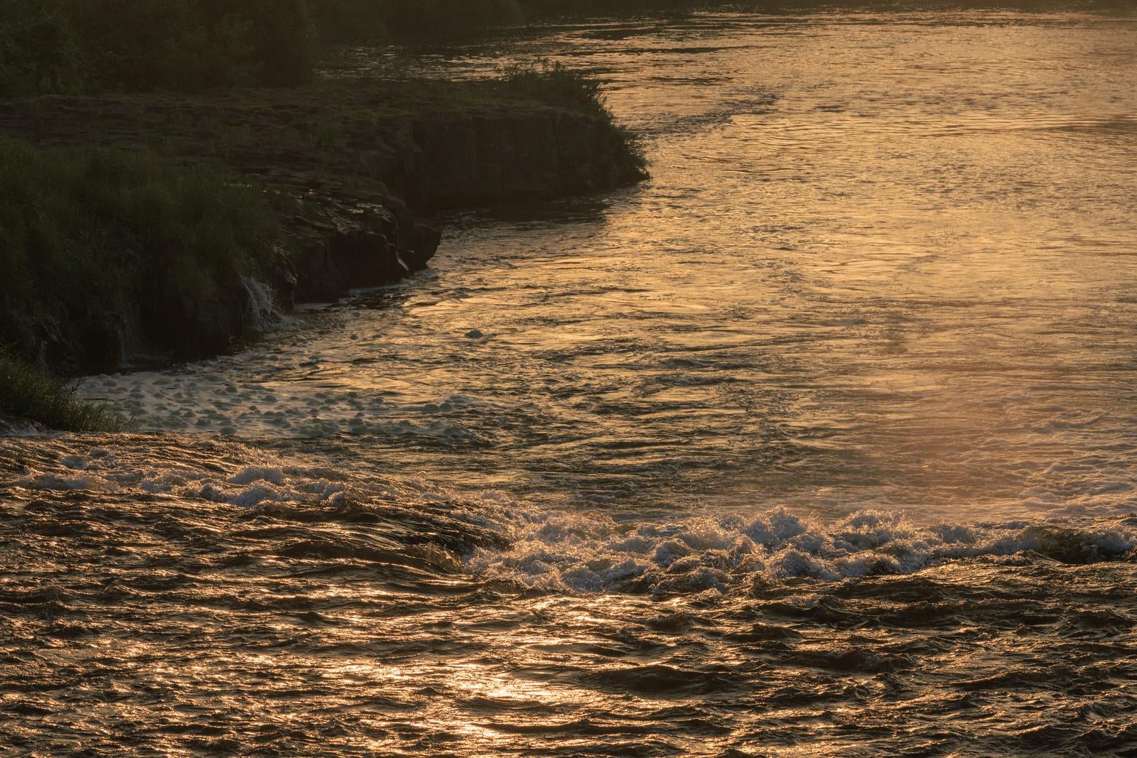 「乙字ヶ滝と阿武隈川」の写真