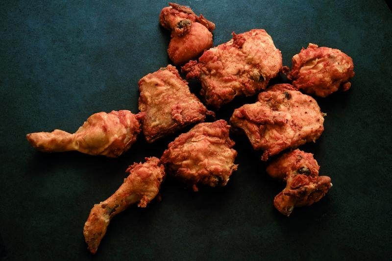 封印されしフライドチキンの部位が集結の写真