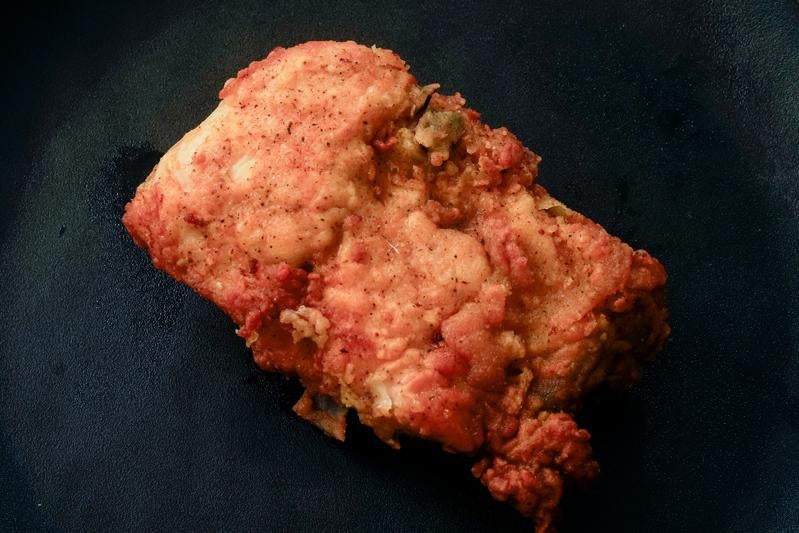 Crispy Golden Fried Juicy Chicken Ribs