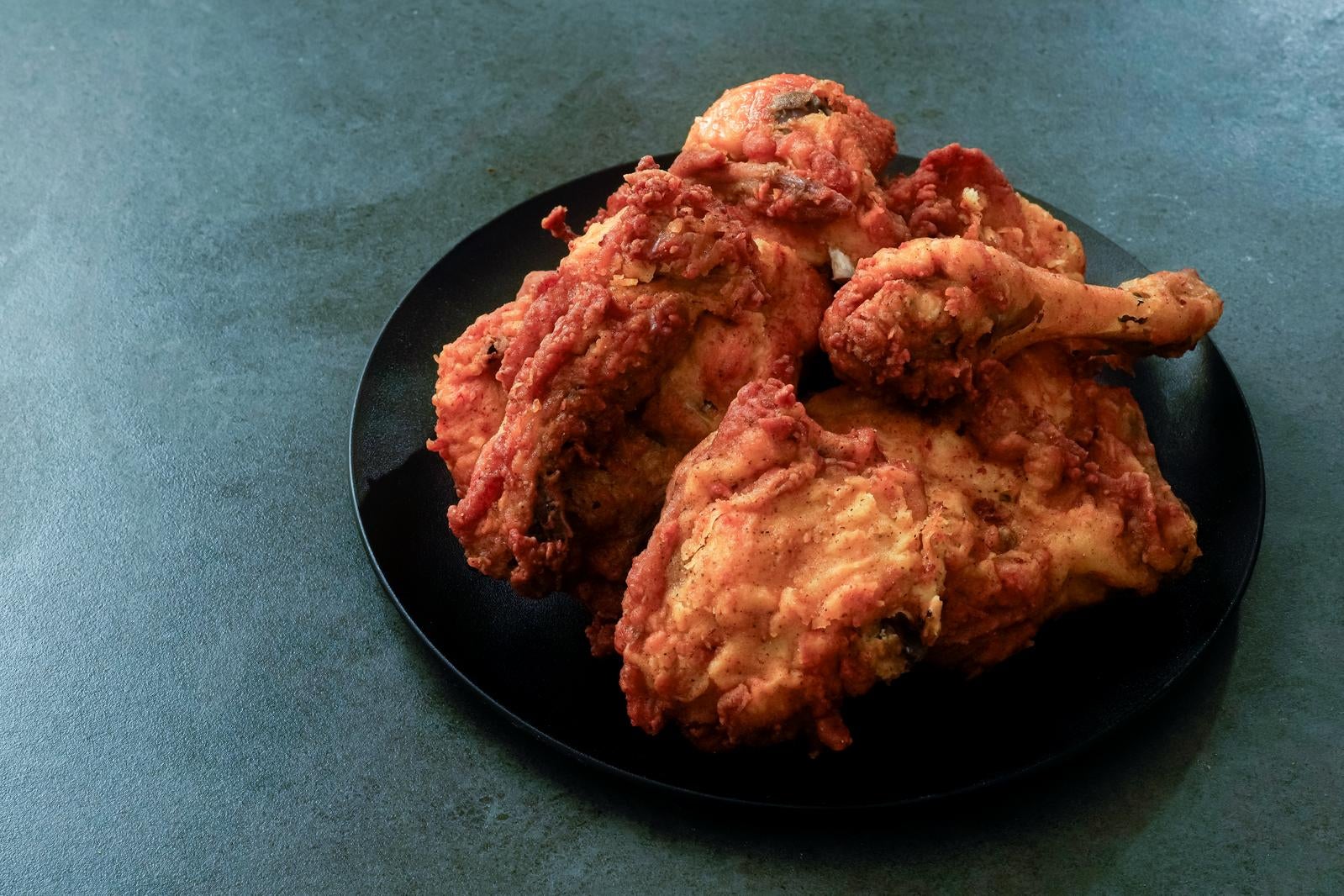 「サクサク衣のフライドチキン」の写真