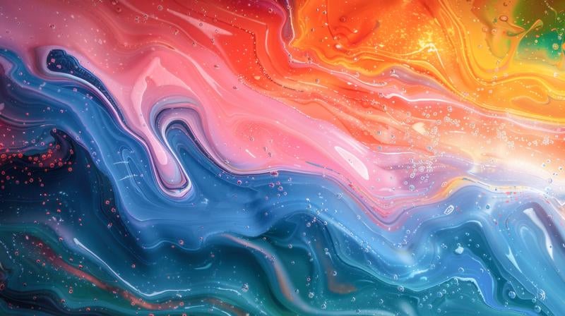 塗料の融合がもたらすの写真