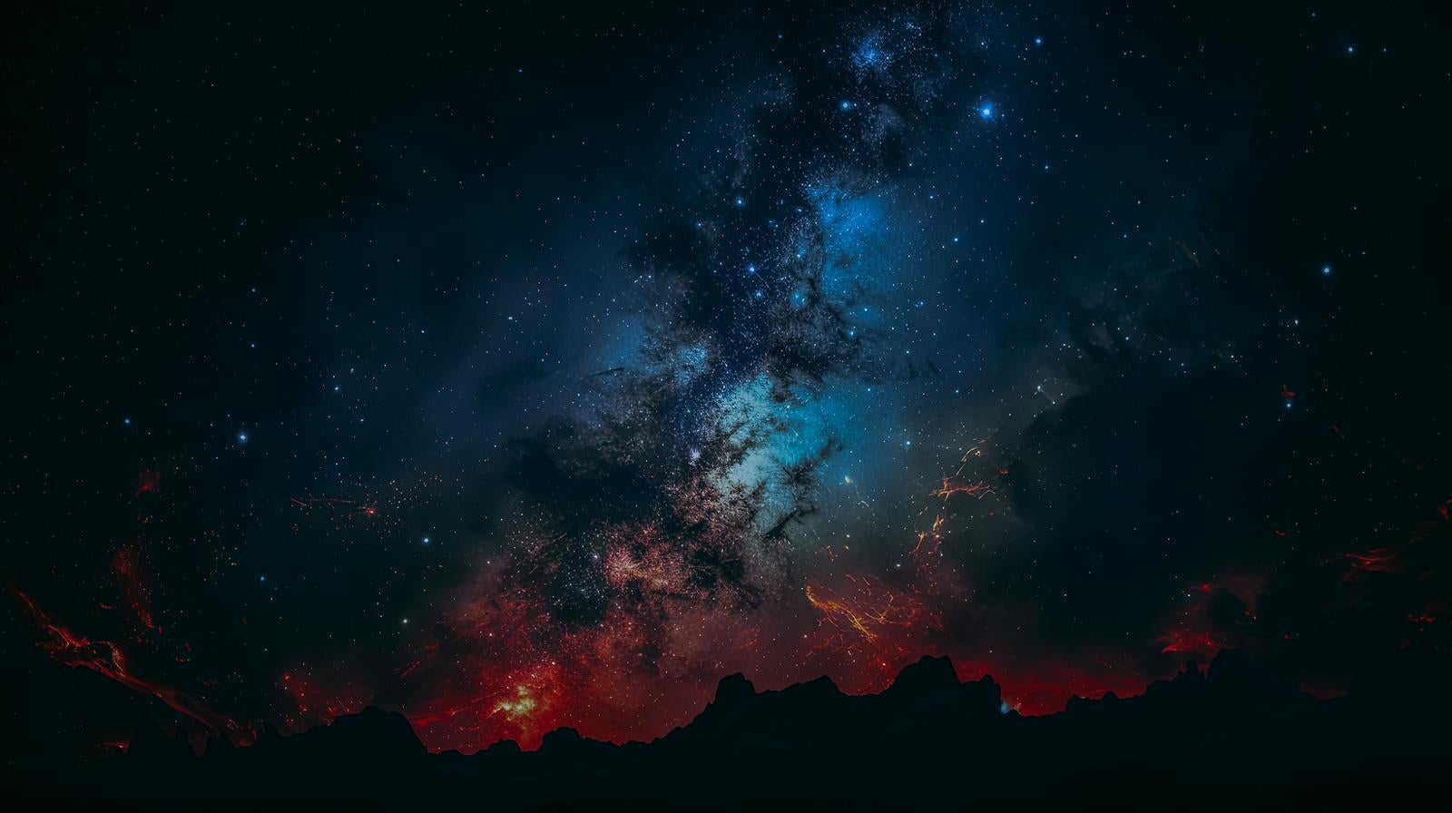 「銀河と終末、宇宙の美しさと恐怖」の写真