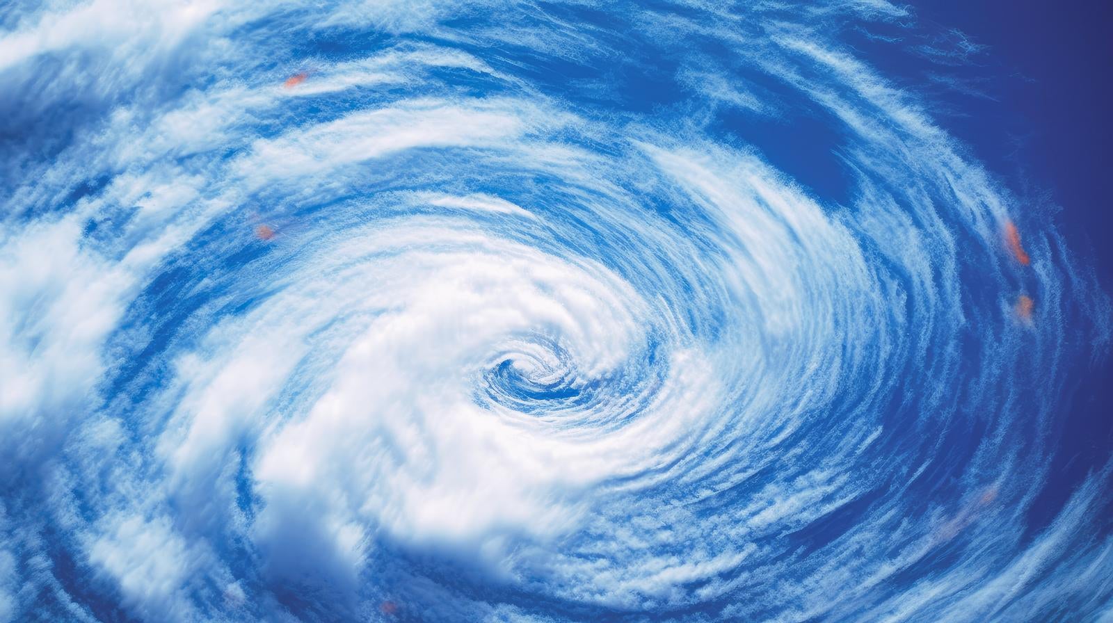 「台風の目」の写真