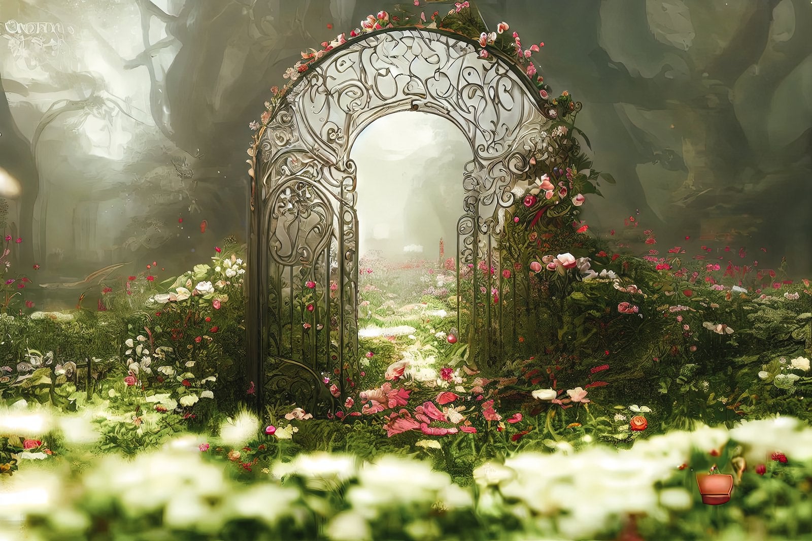 「妖精の世界へと続く門」の写真