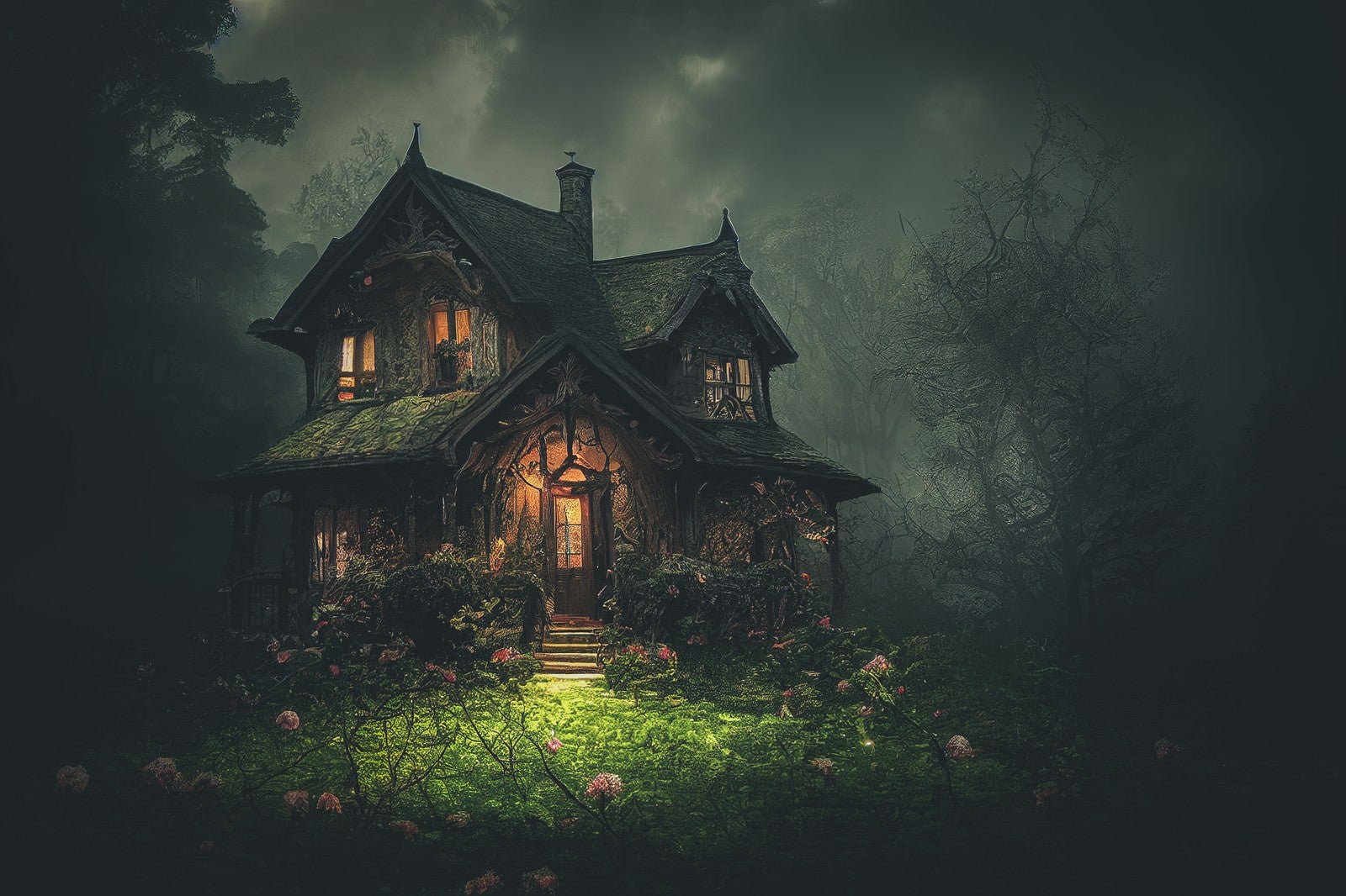 「魔女が住む家」の写真