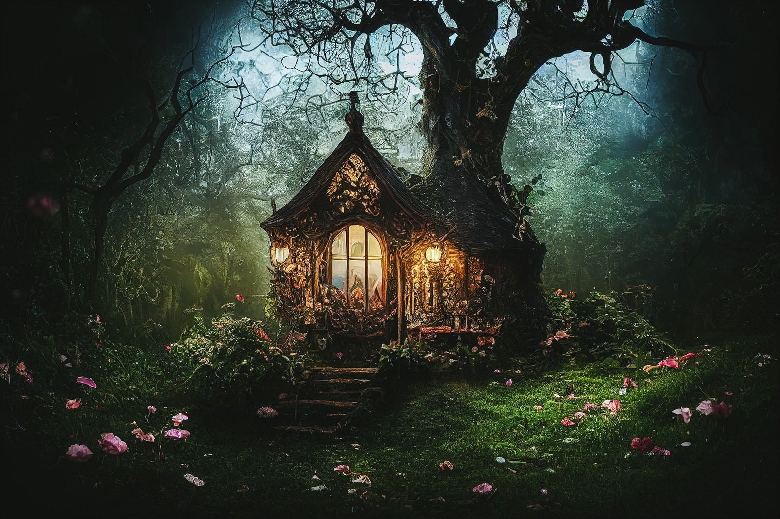 「魔女が棲む森」の写真