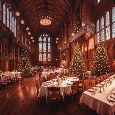 クリスマス会場の大聖堂の写真