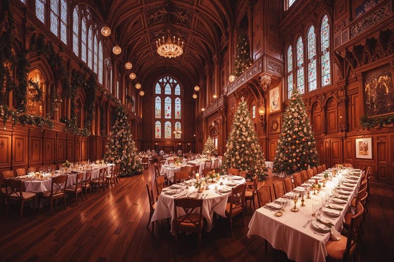 クリスマス会場の大聖堂の写真