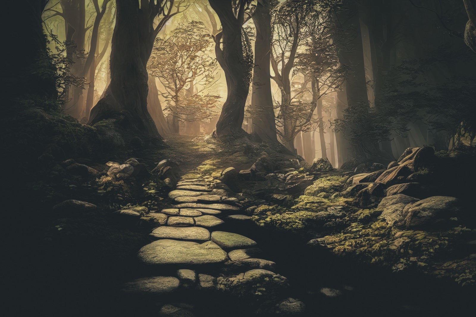 「迷い込んだ妖精の森」の写真