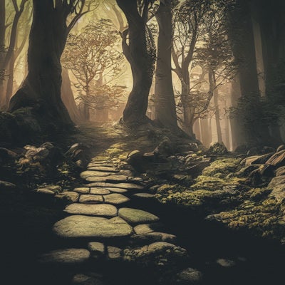 迷い込んだ妖精の森の写真