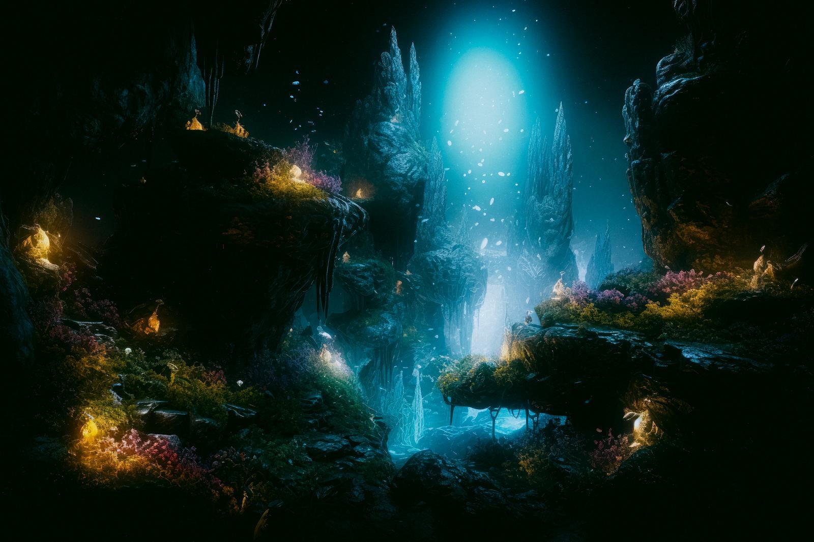 「地下洞窟とその神秘」の写真
