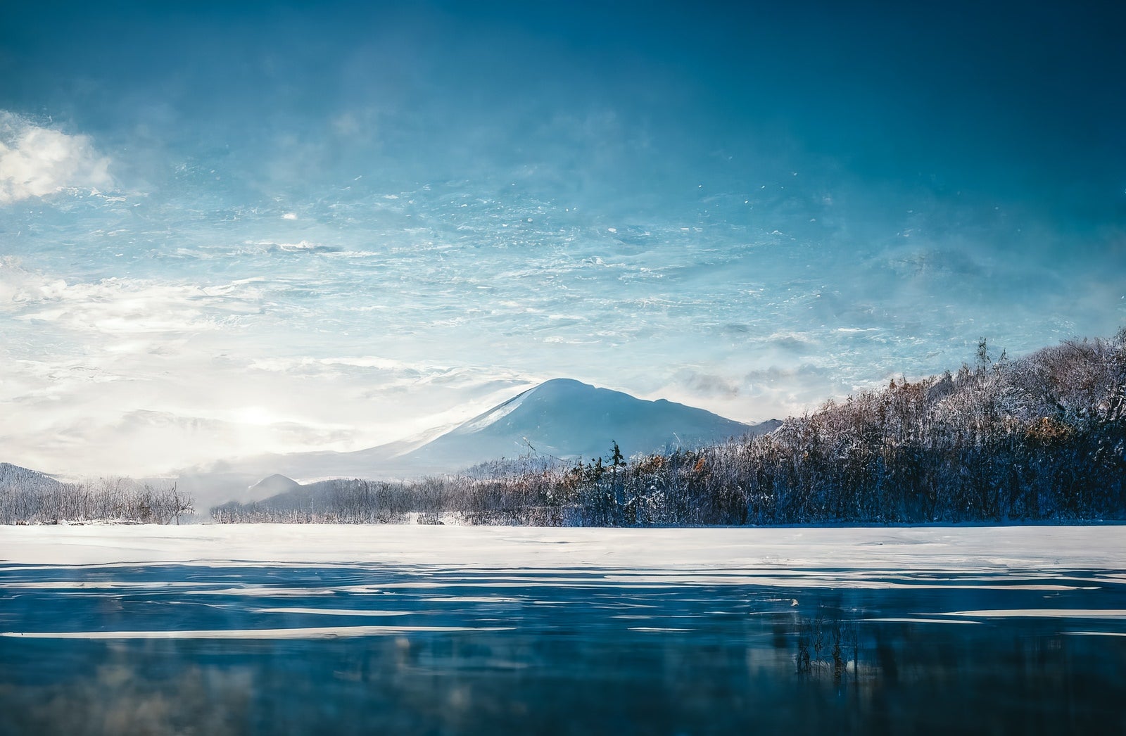 「雪湖」の写真