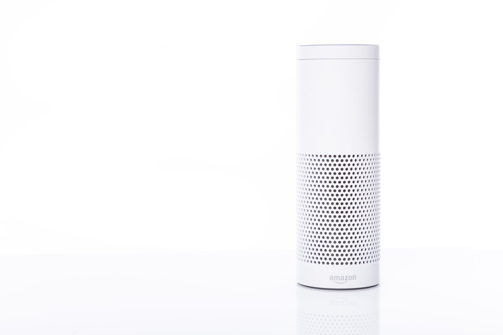 「音声アシストが可能なスマートスピーカー（Amazon Echo）」の写真
