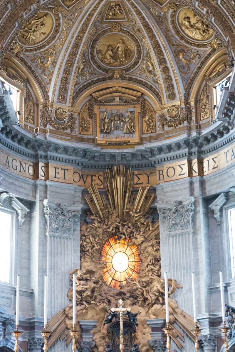 「黄金の装飾（サン・ピエトロ大聖堂）」の写真