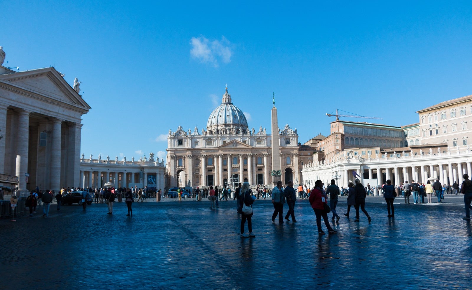 「バチカンの美しきサン・ピエトロ広場」の写真