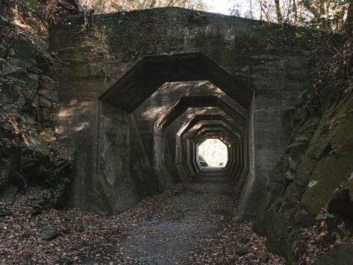 八角トンネル跡の写真