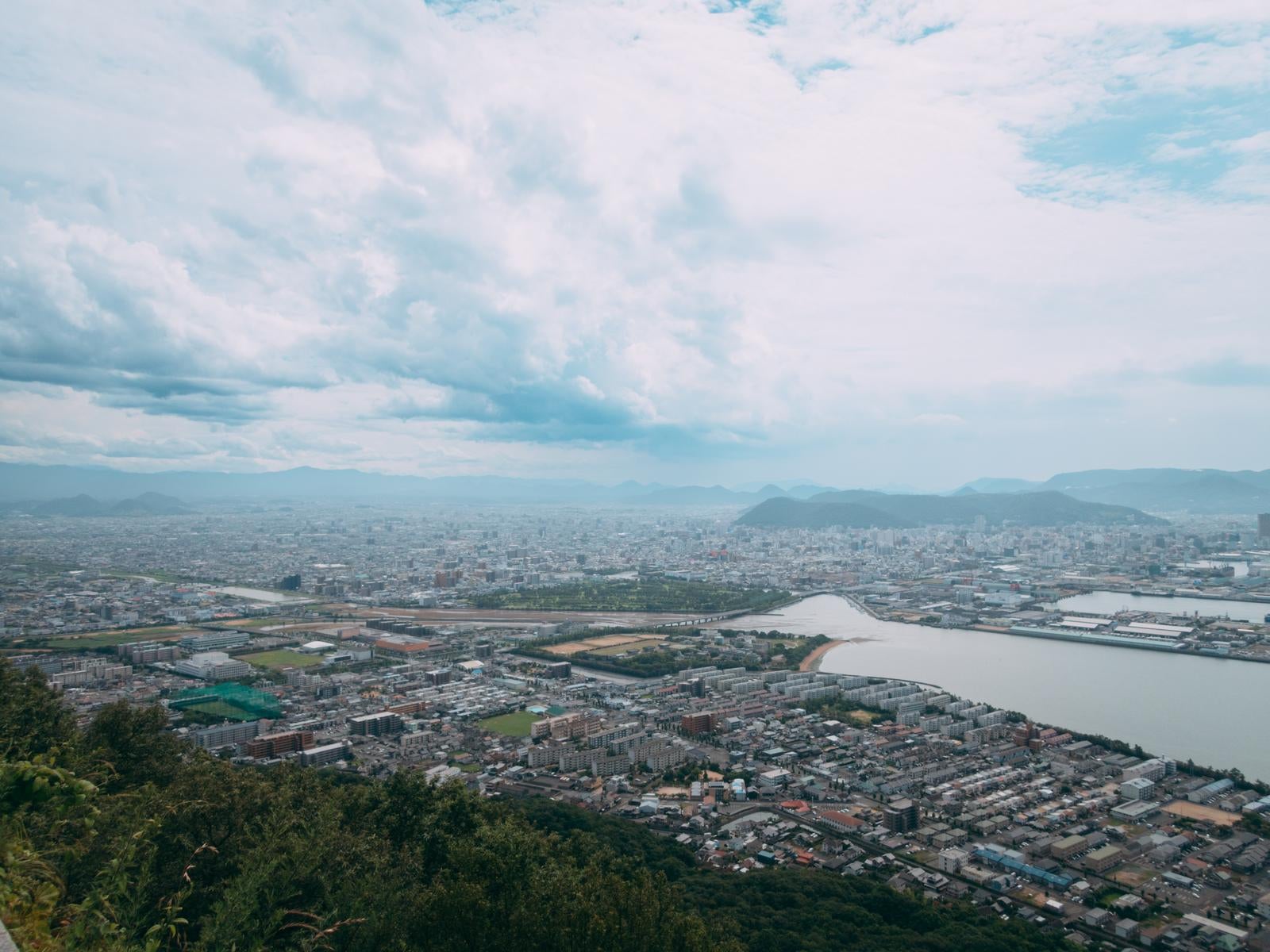 「屋島城跡からの眺め」の写真