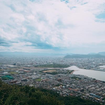 屋島城跡からの眺めの写真