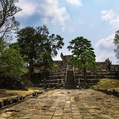 世界遺産プレアヴィヒア寺院の写真