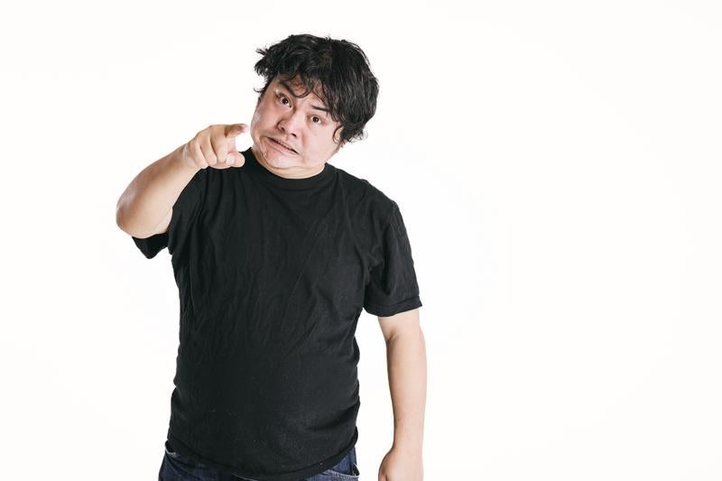 めちゃくちゃ威嚇してくるの写真