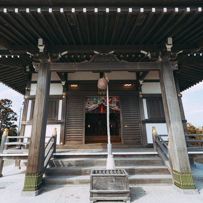 山田神社の鈴緒の写真