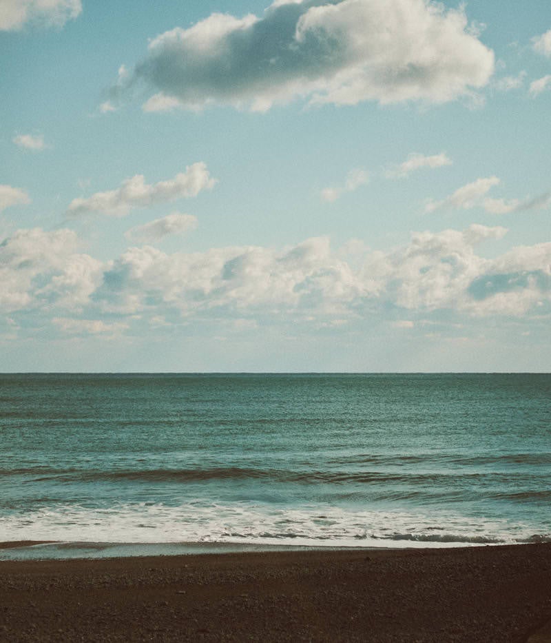 「広野町の海と砂浜」の写真