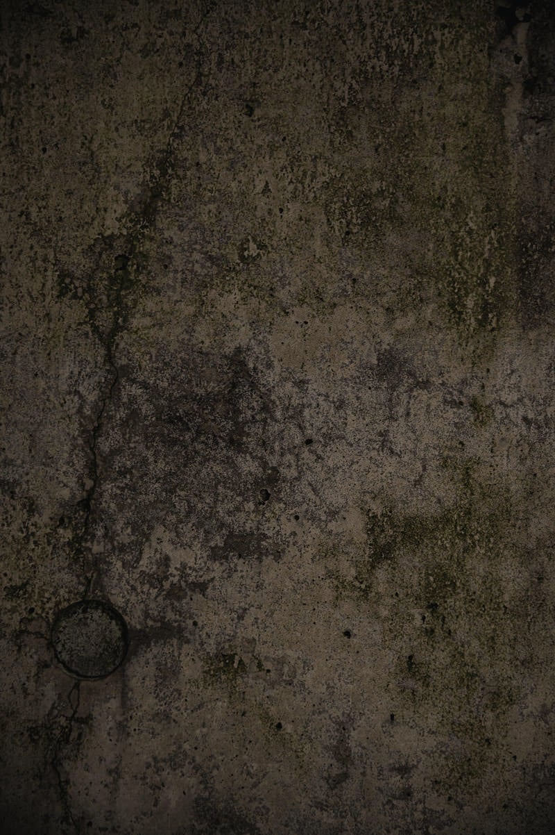 「暗がりのコンクリート壁のテクスチャー」の写真