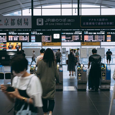 京都駅JR線のりば（西口）の写真