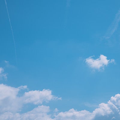 夏空青空の写真