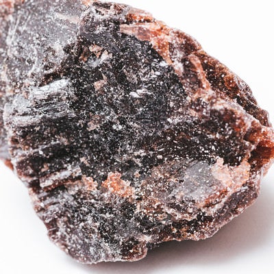 濃縮な塩分の結晶化（岩塩）の写真
