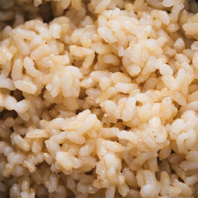玄米ごはんを食べようの写真