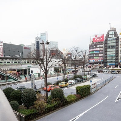 五反田駅前（タクシー乗り場など）の写真